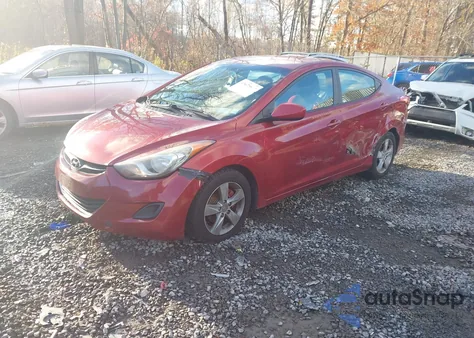 2012 Hyundai Elantra Gls (Ulsan Plant) из США, поврежденный, VIN KMHDH4AE4CU293227